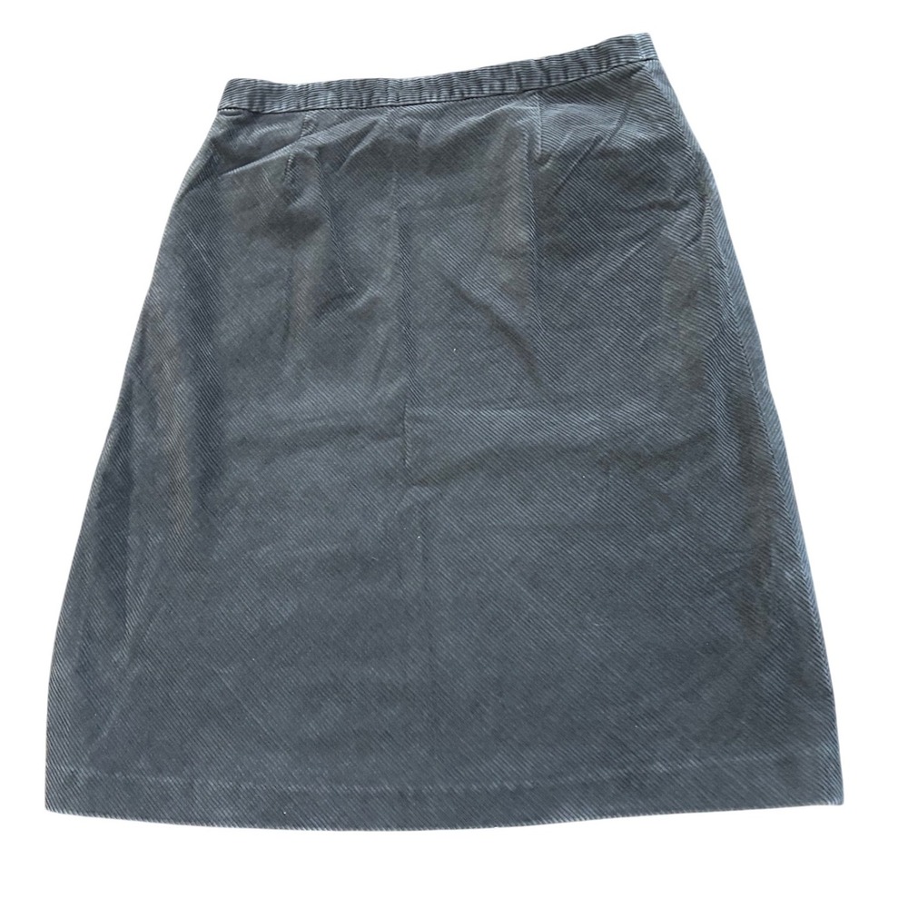 Gap Vintage Brown Corduroy Midi Skirt A-Line 684201-01-1 Size 8